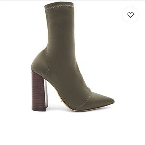 Tony Bianca Diddy Khaki Sock Bootie